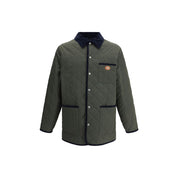 Valentino Green Polyamide Coat