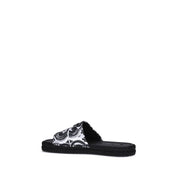 Dolce & Gabbana Black Cotton Espadrilles