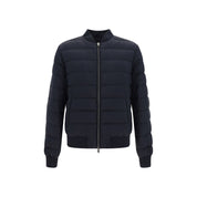 Herno Black Polyamide Bomber