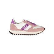 Blauer White Leather Women Sneaker