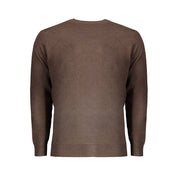 Norway 1963 Brown Wool Men Sweater