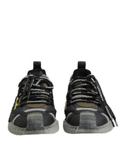 Dolce & Gabbana Multicolor Lace Up Low Top NS1 Sneakers Shoes