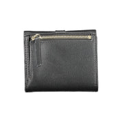 Tommy Hilfiger Black Polyurethane Women Wallet