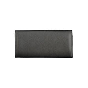 Mario Valentino Black Polyethylene Wallet