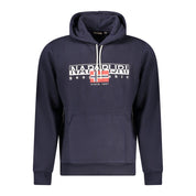 Napapijri Blue Cotton Sweatshirt