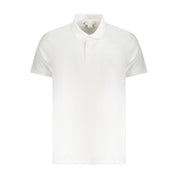 Calvin Klein White Cotton Men Polo
