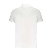 Calvin Klein White Cotton Men Polo