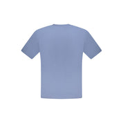 North Sails Blue Cotton Men T-Shirt