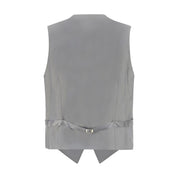 Gi Capri Gray Polyester Waistcoat