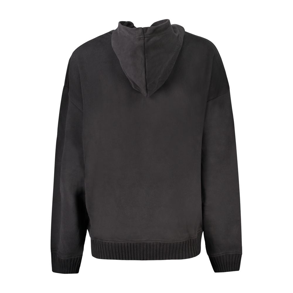 Calvin Klein Black Cotton Women Sweatshirt