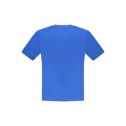 North Sails Blue Cotton Men T-Shirt