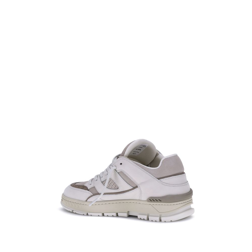 Axel Arigato White Calf Leather Bos Taurus Low Top Sneakers