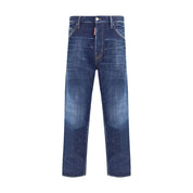 Dsquared² Blue Cotton Skinny Jeans
