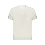 Napapijri White Cotton Men T-Shirt