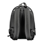 Tommy Hilfiger Black Polyurethane Men's Backpack