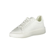 Blauer White Leather Men Sneaker