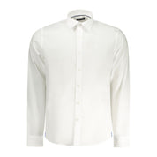 North Sails White Cotton Men Shirt