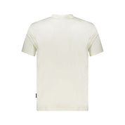 Napapijri White Cotton Men T-Shirt
