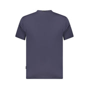 Napapijri Blue Organic Cotton Men T-Shirt