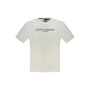North Sails White Cotton Men T-Shirt