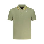 K-WAY Green Cotton Polo Shirt
