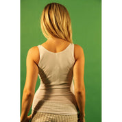 Gas White Cotton Women T-Shirt