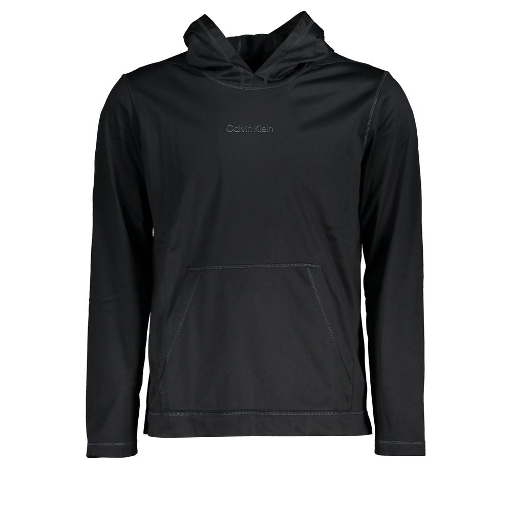 Calvin Klein Black Polyester Men's Hoodie