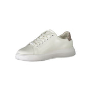 Calvin Klein White Leather Women Sneaker