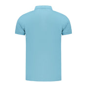 Norway 1963 Light Blue Cotton Men Polo Shirt