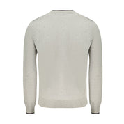 North Sails Brown Cotton Men Sweater