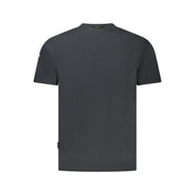Napapijri Black Cotton Men T-Shirt