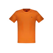 Harmont & Blaine Orange Cotton T-Shirt