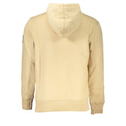 Calvin Klein Beige Cotton Men's Sweatshirt
