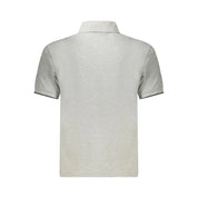 North Sails Brown Cotton Men Polo Shirt
