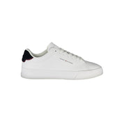 Tommy Hilfiger Bianco Polyurethane Men Sneaker