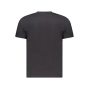 North Sails Black Cotton Men T-Shirt