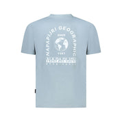 Napapijri Brown Cotton Men T-Shirt