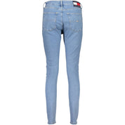 Tommy Hilfiger Azzurro Cotton Women Jeans