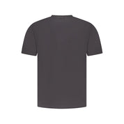 North Sails Black Cotton Men T-Shirt