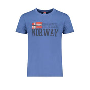 Norway 1963 Blue Cotton T-Shirt