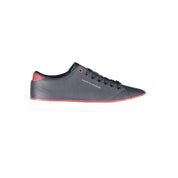 Tommy Hilfiger Blue Polyurethane Men Sneaker