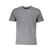 Napapijri Brown Cotton Men T-Shirt