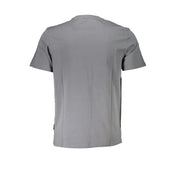 Napapijri Brown Cotton Men T-Shirt
