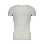 Aeronautica Militare Brown Cotton Men T-Shirt