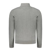 Norway 1963 Brown Polyester Men Cardigan