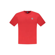 North Sails Red Cotton Men T-Shirt
