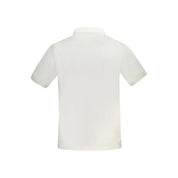 North Sails White Cotton Men Polo Shirt