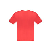 North Sails Red Cotton Men T-Shirt