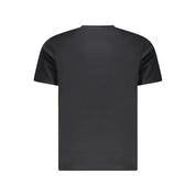 North Sails Black Cotton Men T-Shirt