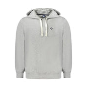 North Sails Gray Cotton Mens Sweater Hoodie